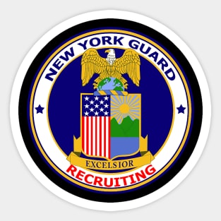New York Guard Recruiting Sticker